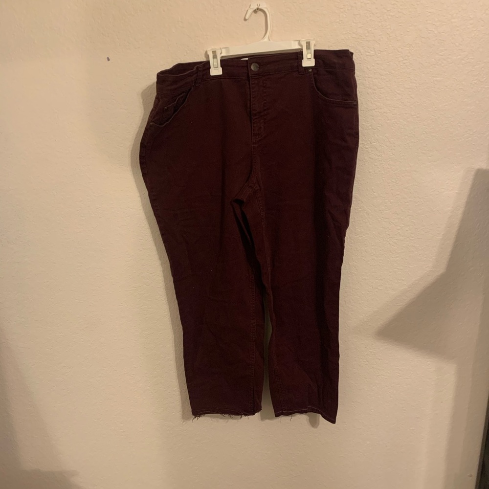 Maroon pants